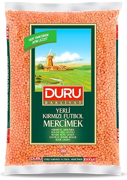 Kırmızı Futbol Mercimek 1 kg