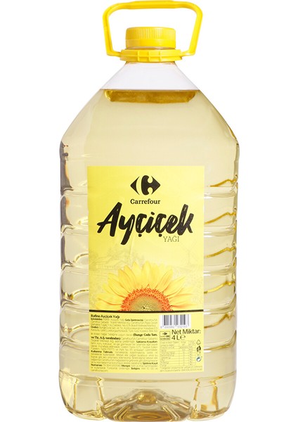 Ayçiçek Yağı 4 Lt