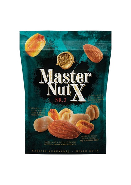 Master Nutx Nr3 Karışık Kuruyemiş 160 G