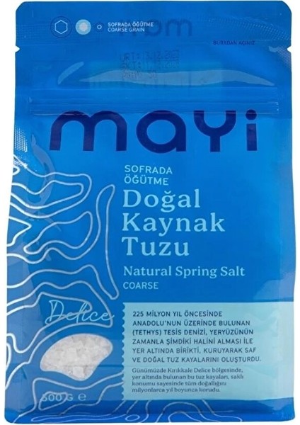 Mayi Tuz Mayi Sofrada Öğütme Tuz 500 gr