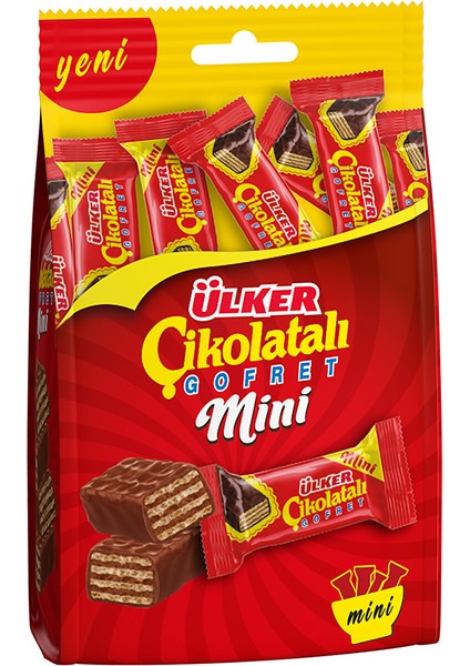 Çikolata Gofret Mini Çoklu Paket 82 G