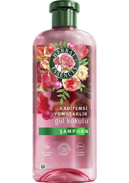 Kadifemsi Yumuşaklık Gül Kokulu Şampuan 350 ml fiyatları