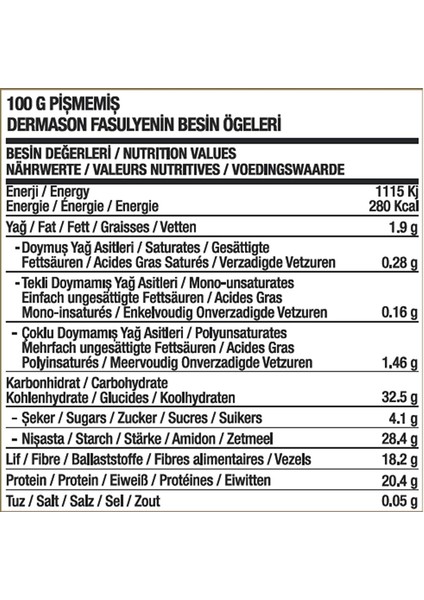 Dermason Fasulye 1 kg