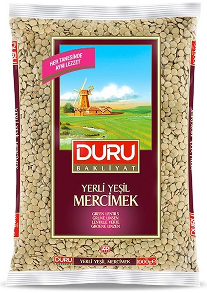 Yeşil Mercimek 1 kg