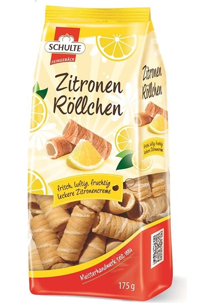 Limon Kremalı Rulo Gofret 175 G