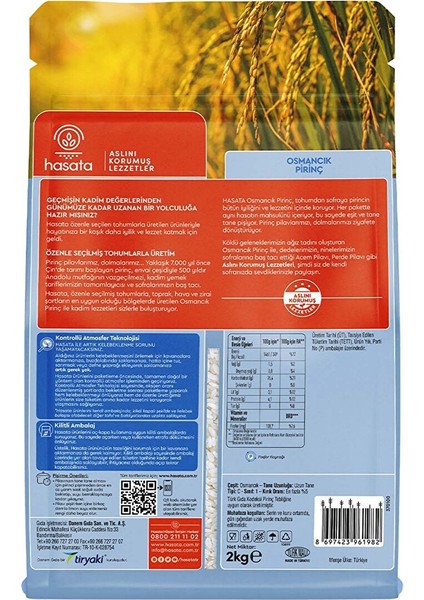 Osmancık Pirinç 2 kg fiyatları