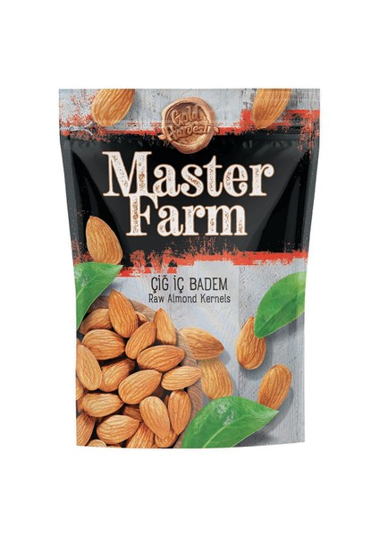 Master Farm Çiğ Iç Tatlı Badem 160 G