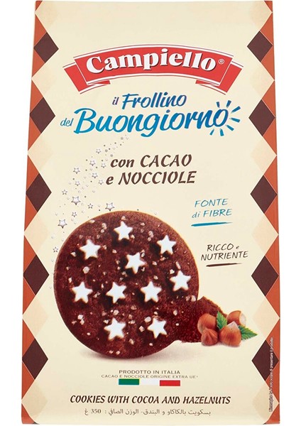 Kakaolu ve Fındıklı Bisküvi 350 G