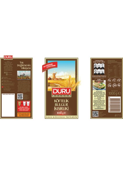Köftelik Bulgur 1 kg