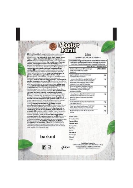 Master Farm Iç Ceviz 150 G