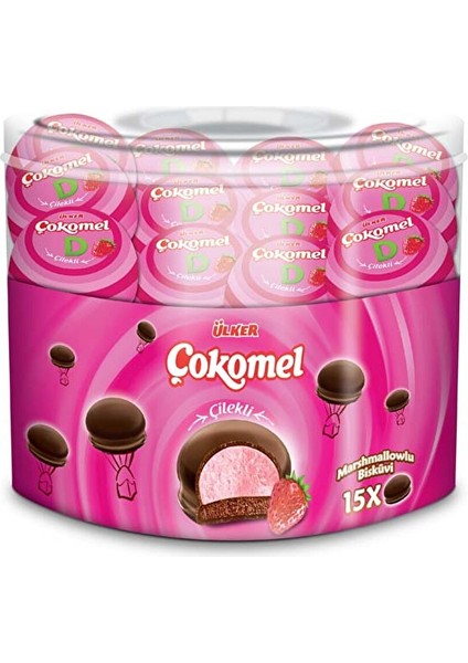 Çokomel Marshmallow Çilekli 180 G