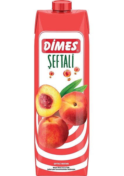 Şeftali Nektarı 1 Litre Tetra Paket