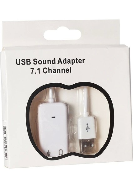 Kablolu USB To 7.1 USB Ses Kartı Çevirici Aparat