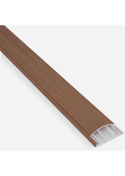 Mutlusan Kablo Kanalı 2m Ceviz Balıksırtı 60X15 mm