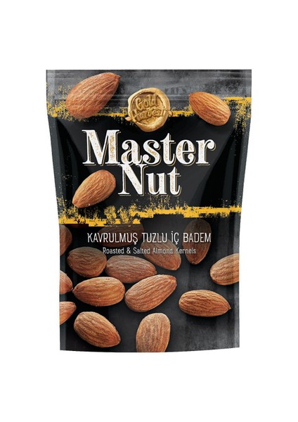 Master Nut Kavrulmuş Iç Tatlı Badem Tuzlu 135 gr