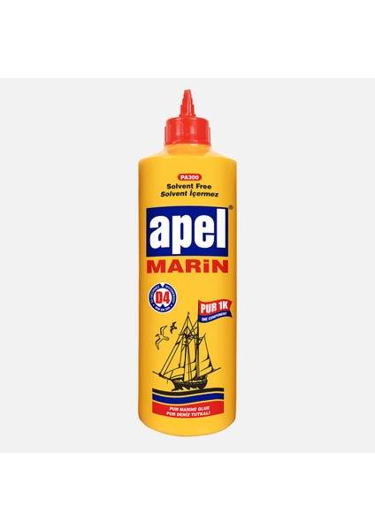 Apel 600 ml Marin Poliüretan Tutkalı Bal Rengi Apel