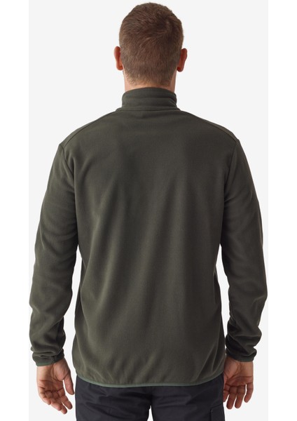 Erkek Ses Çıkarmayan Polar Hırka - Yeşil - Avcılık ve Doğa Gözlemi - 100 fiyatları