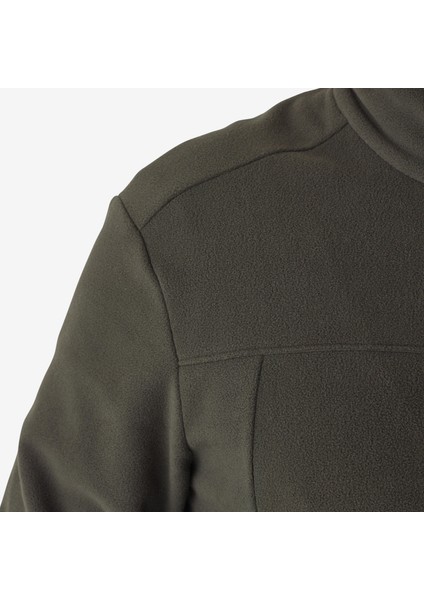 Erkek Ses Çıkarmayan Polar Hırka - Yeşil - Avcılık ve Doğa Gözlemi - 100 fırsatları