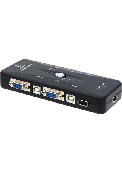 4 Port USB Manuel Butonlu Kwm Switch