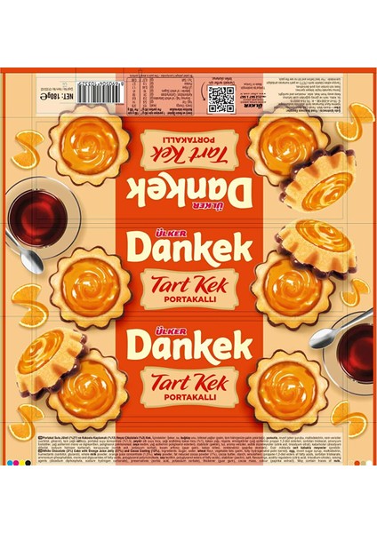 Dankek Tart Kek Portakal 180 G