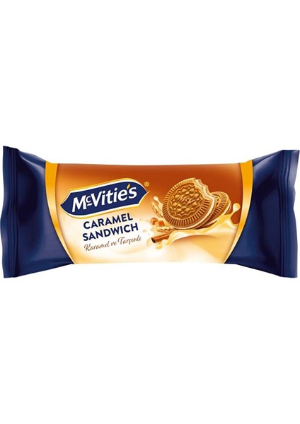 Mcvitie's Karamel & Tarçın Kremalı Bisküvi 88 gr