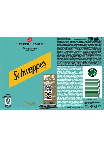 Bitter Limon 250 ml