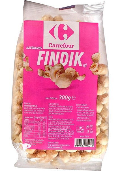 Kavrulmuş Fındık Içi 300 gr