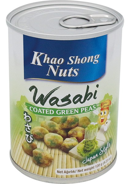 Wasabi Kaplı Bezelye 120 G