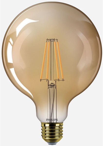 Philips G 120 50 W Sarı Klasik E27 Duy LED Ampul
