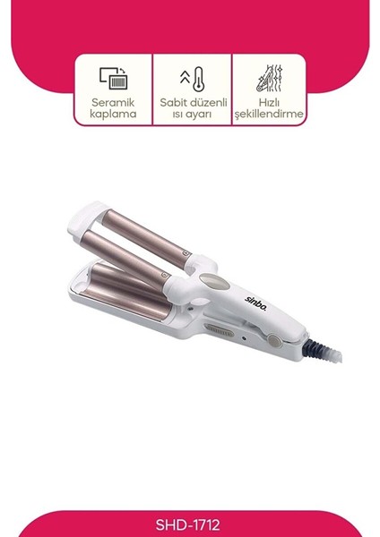 SHD-1712 Saç Şekillendirme Cihazı fiyatları