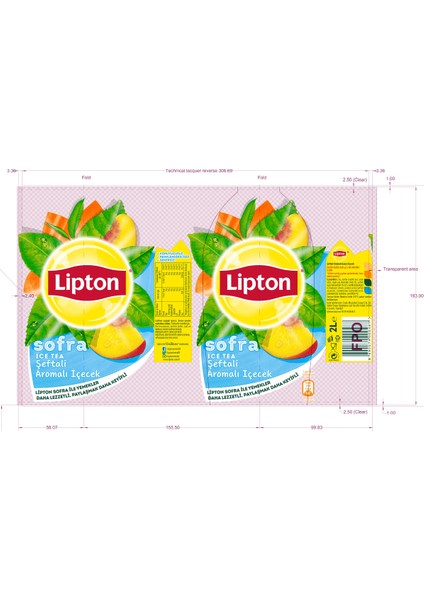 Ice Tea Şeftali Pet 2 L