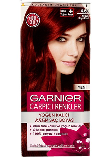 Çarpıcı Renkler Color Sensation 4,60 Yoğun Koyu Kızıl Saç Boyası