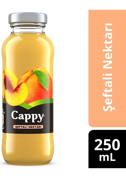 Şeftali Nektarı Cam 250 ml