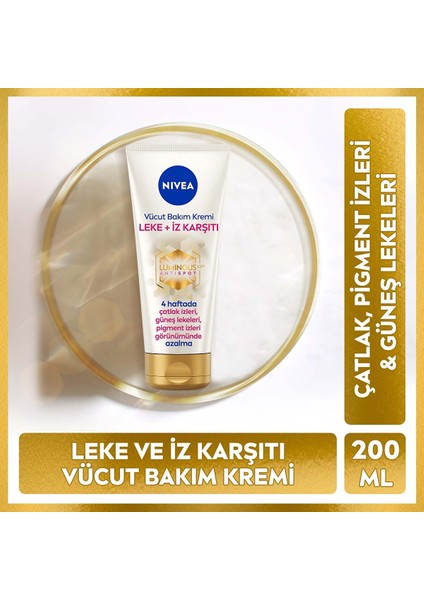 LUM630 Leke+Iz Karşıtı Bakım Kremi 200 ml