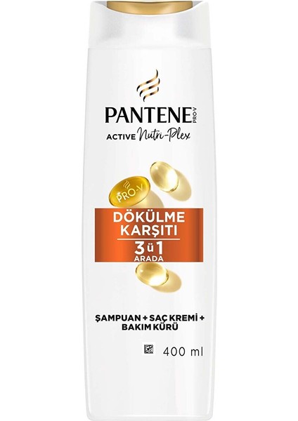Dokulme Karsıtı 3'ü 1 Arada Şampuan 400 ml fiyatları