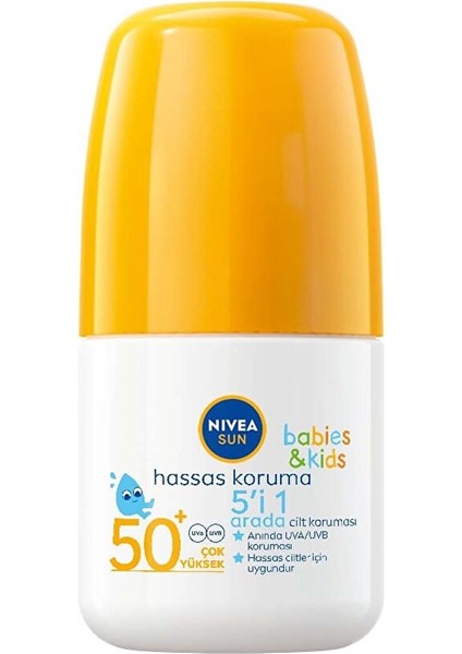 Nivea Sun Bebekler & Çocuklar Hassas Koruma Roll On 50 Spf 50 ml