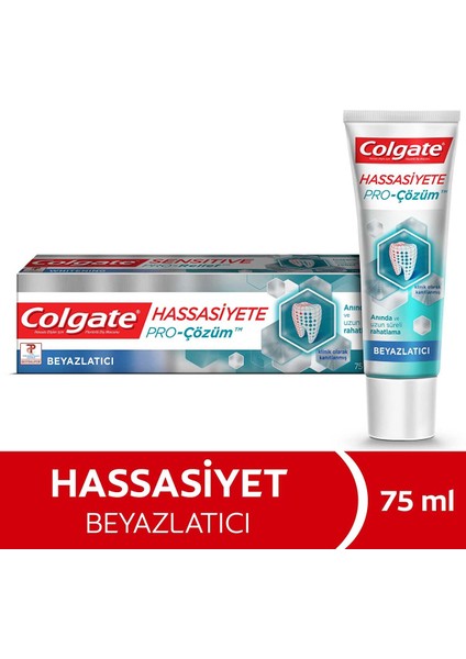Hassasiyete Pro Çözüm Beyazlatıcı Sensitive Pro Relief Diş Macunu 75 ml