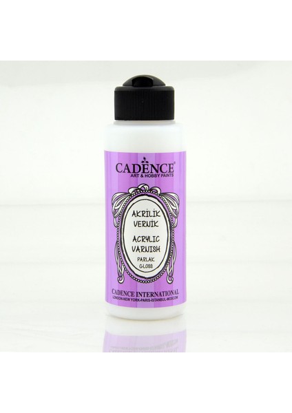 Cadence Su Bazlı Vernik Parlak 120 ml