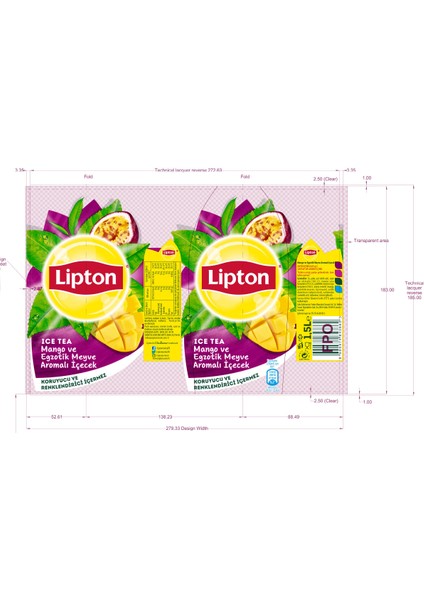 Ice Tea Mango Pet 1,5 L