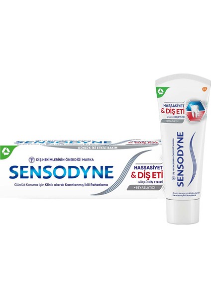 Hassasiyet & Diş Eti Beyazlatıcı Diş Macunu 75ml