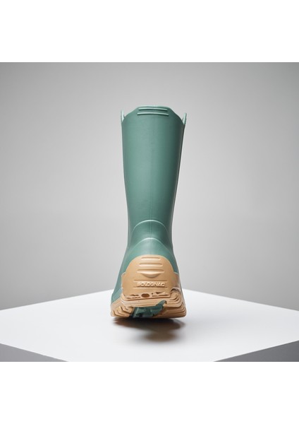 Çocuk Kısa Yağmur Çizmesi - Yeşil - Avcılık ve Doğa Gözlemi - 100 fırsatları