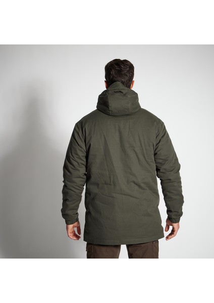 Erkek Su Tutmaz Kışlık Mont -10 °c - Yeşil - Avcılık ve Doğa Gözlemi - 100 fiyatları