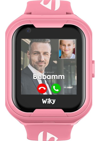Watch 4g Pembe Akıllı Çocuk Saati