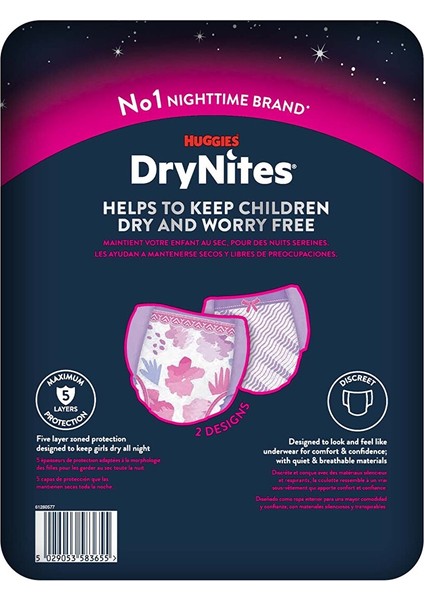 Drynites Gece Külodu Kız 13+ Yaş 20'li fiyatları