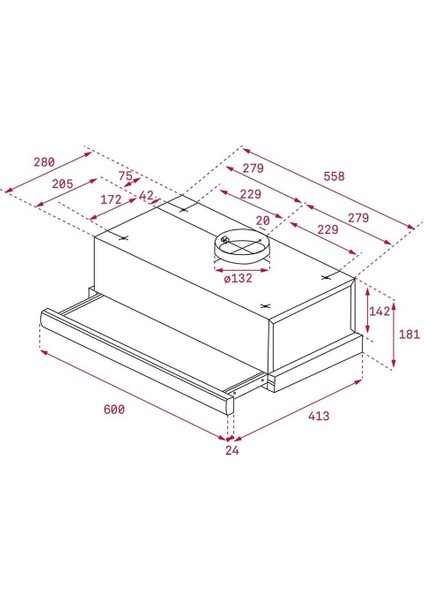 Teka Tl 6210 Beyaz Aspiratör modelleri