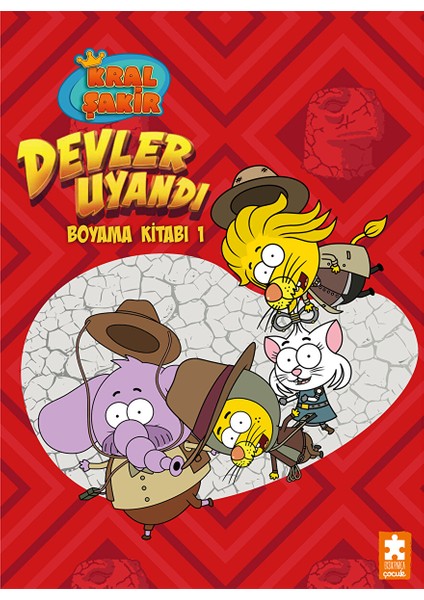 Kral Şakir Devler Uyandı Boyama Kitabı
