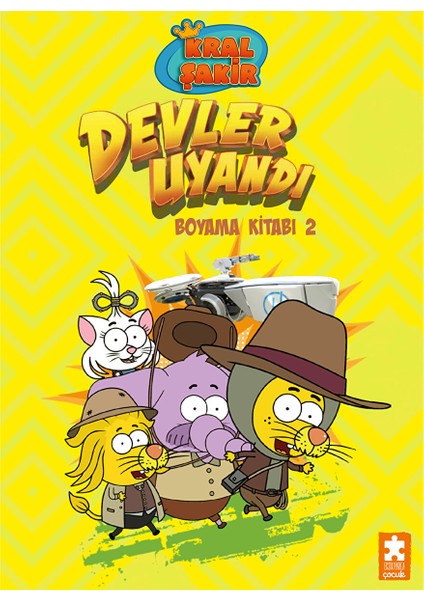 Kral Şakir Devler Uyandı Boyama Kitabı