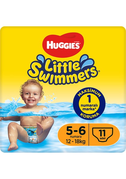 Little Swimmers Mayo Bebek Bezi 5-6 Numara 12-18 kg 11'li fiyatları