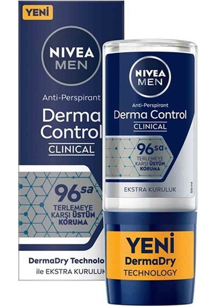 Derma Control Cilinical Erkek Roll-On 50 ml