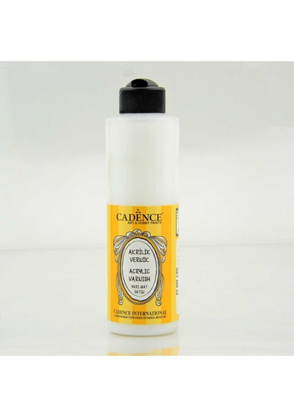 Cadence Su Bazlı Vernik Yarı Mat 250 ml
